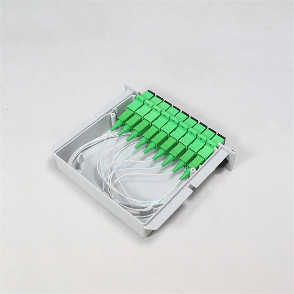 How did you install the fiber optic cable onto the panel 