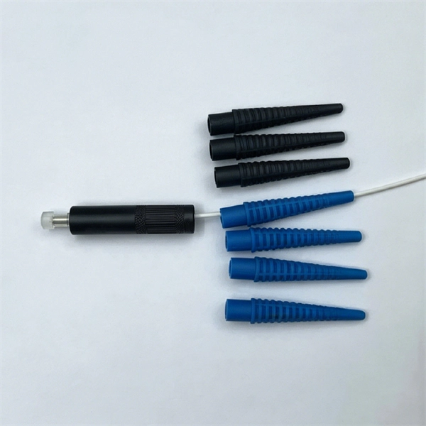 How to connect a dual-port single-fiber optic panel 
