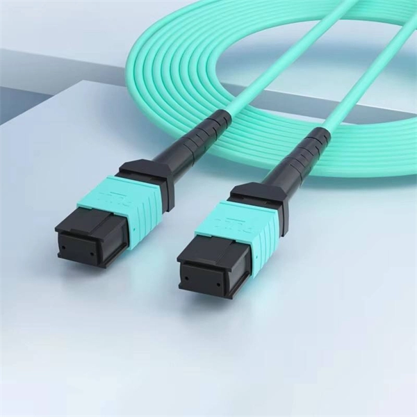 Green and blue connectors of fiber optic terminal boxes