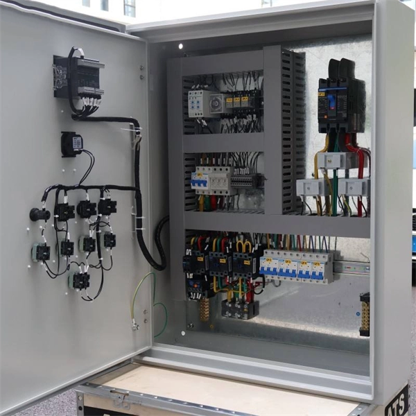 There is a duct under the fiber optic cable 